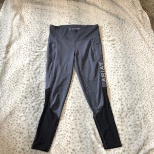 Grey Ariat Kneepatch tight